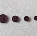 Nút tròn có viền cho trang phục với các kích thước 10, 12, 15 v... - Thumbnail 1