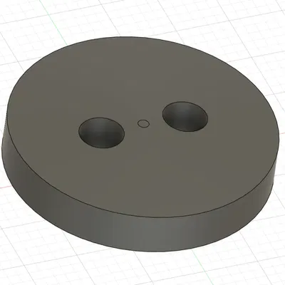 Nút tròn đơn giản cho trang phục với nhiều kích thước