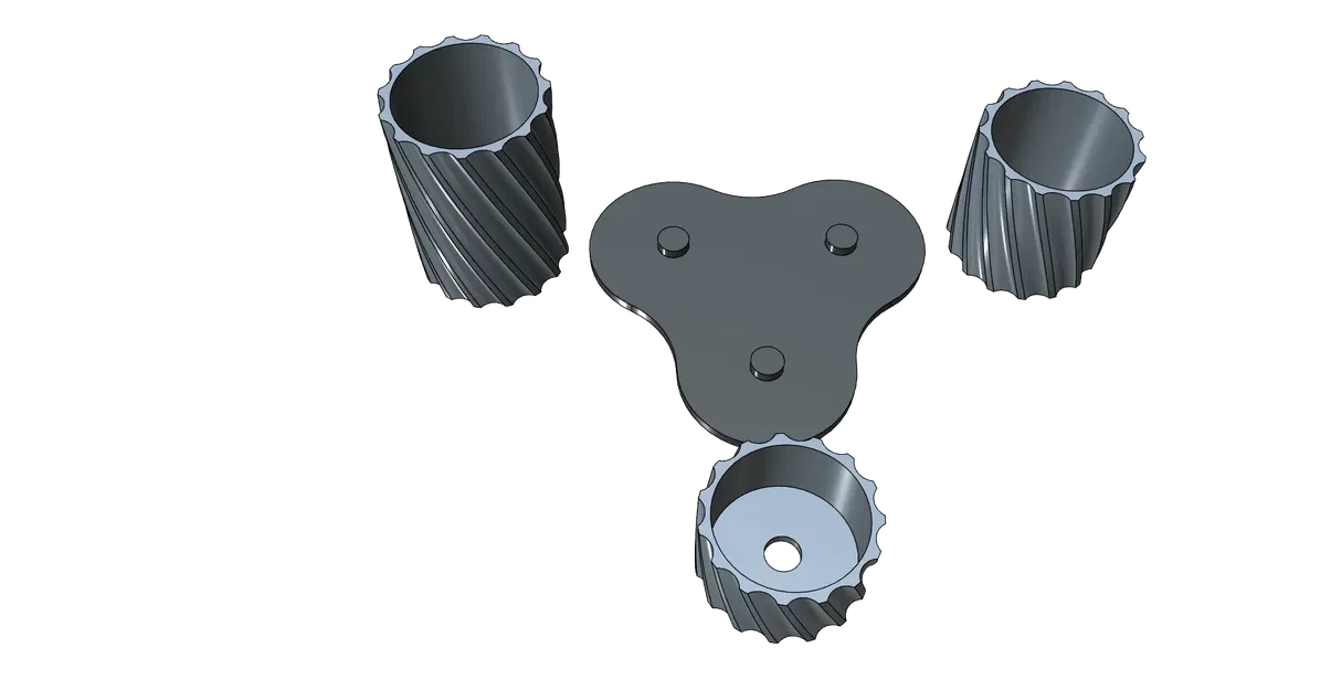 Giá đỡ bút chì dễ in với kích thước 16 x 16 x 10.5cm - Image 6