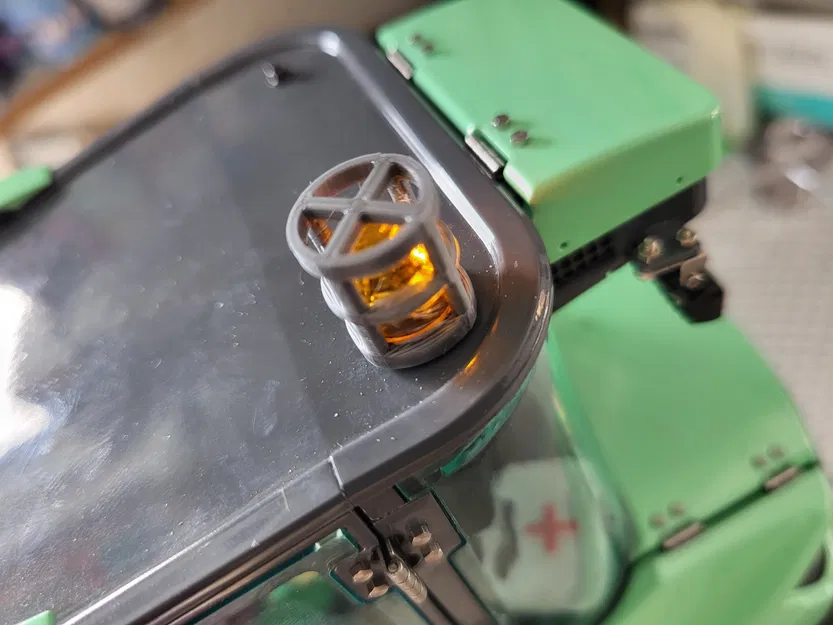 Lồng bảo vệ ánh sáng quay cho mô hình RC tỉ lệ 1/14 - Image 1