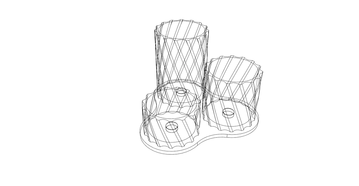 Giá đỡ bút chì dễ in với kích thước 16 x 16 x 10.5cm - Image 14