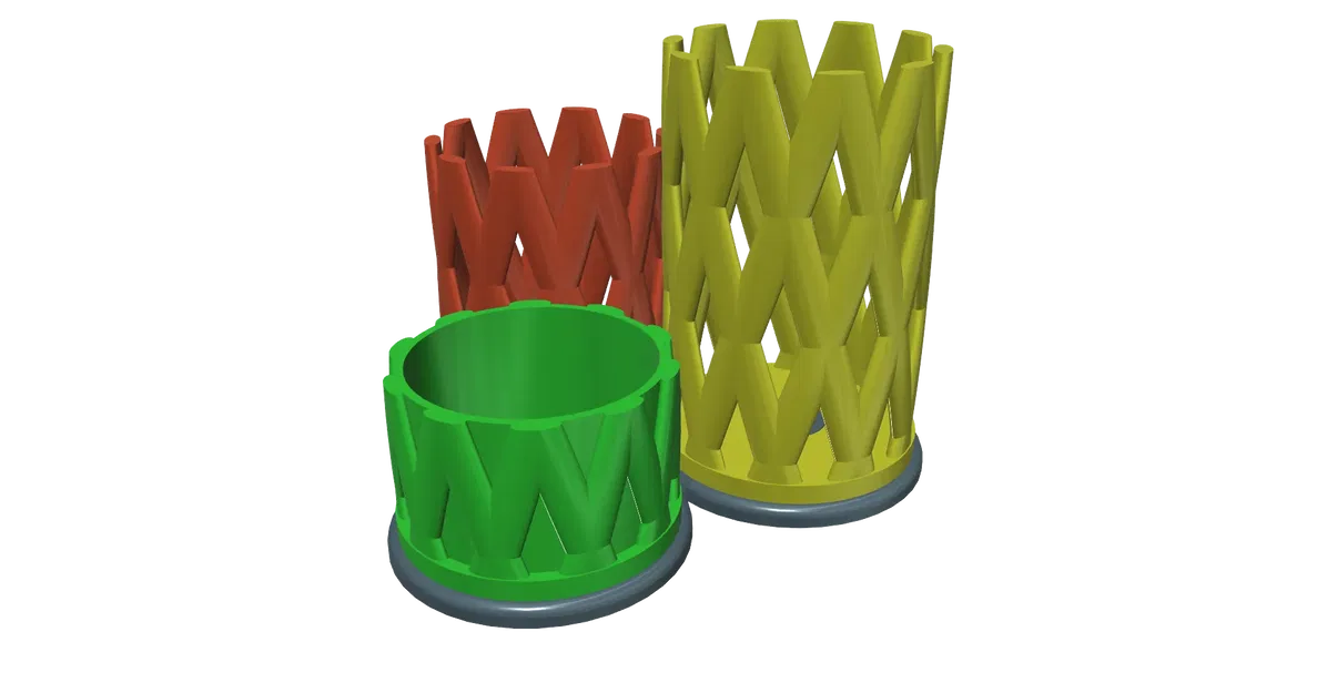 Giá đỡ bút chì dễ in kích thước 13x13x10.5cm - Image 2