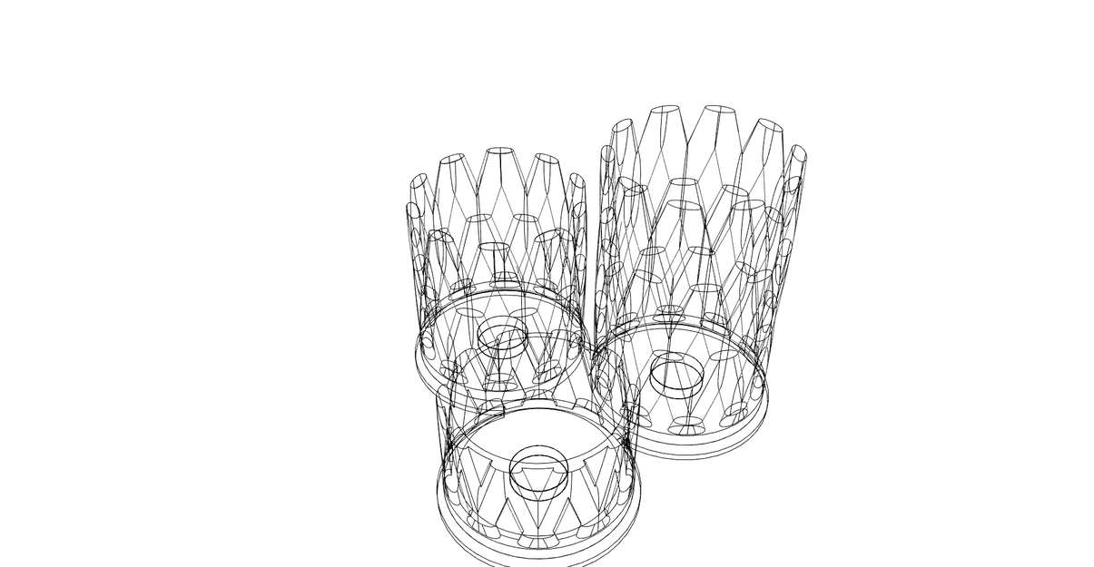 Giá đỡ bút chì dễ in kích thước 13x13x10.5cm - Image 3