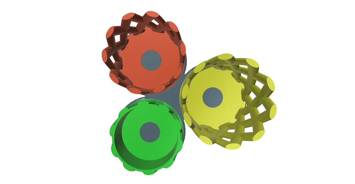 Giá đỡ bút chì dễ in kích thước 13x13x10.5cm - Image 4