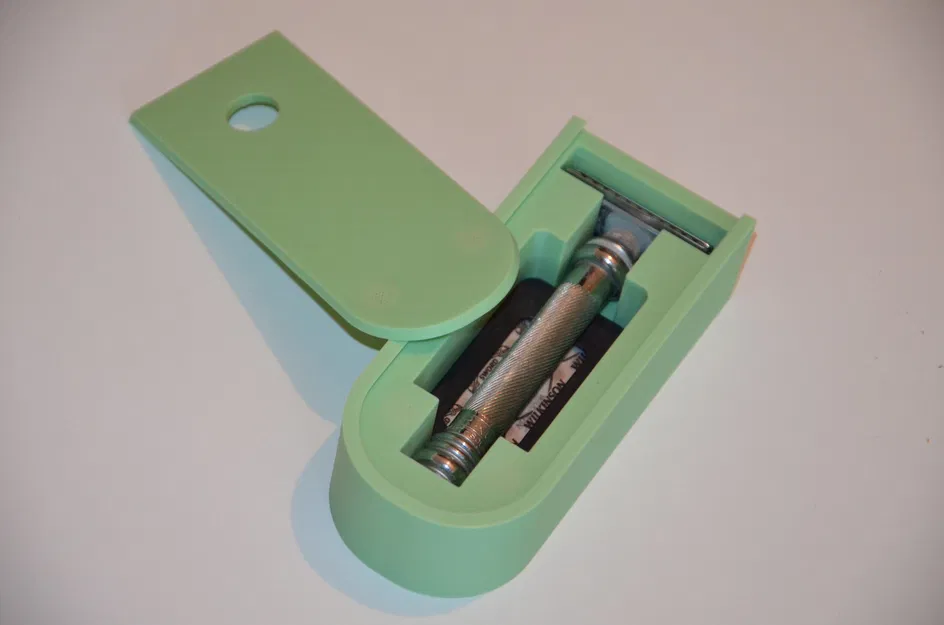 Hộp du lịch cho dao cạo với cơ chế đóng từ tính - Image 1