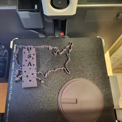 Điêu khắc biên giới Hoa Kỳ 3D