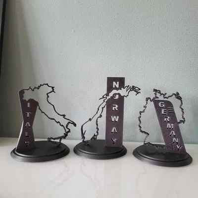 Điêu khắc biên giới Hoa Kỳ 3D