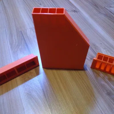 Chân mở rộng và ống khói cho hộp cuộn máy in