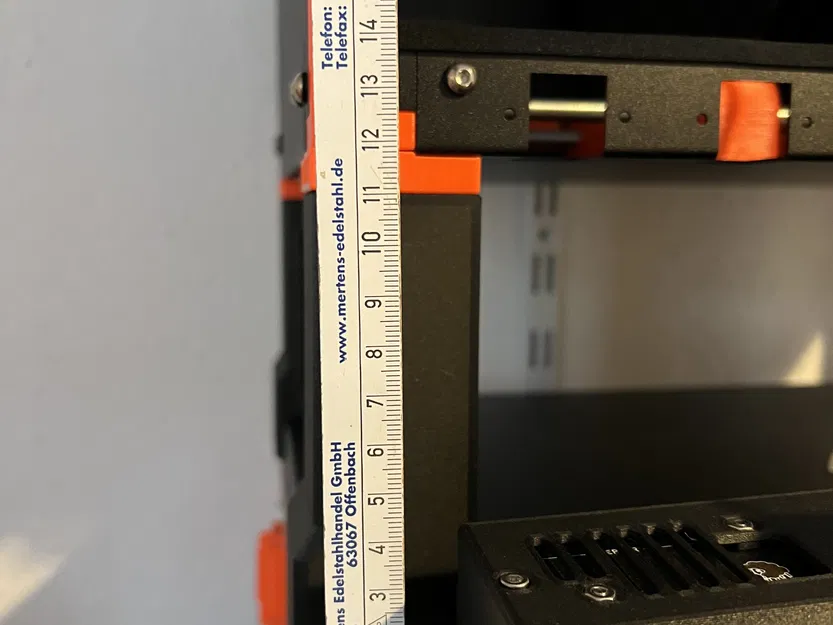 Chân mở rộng cho hộp máy in Prusa với lỗ vít và đai ốc M4 - Image 1