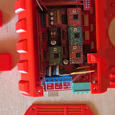 Vỏ bảo vệ V2 cho bo mạch Ramps 1.4