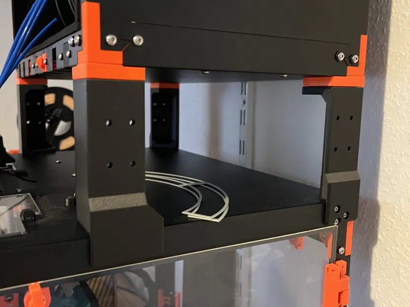 Chân mở rộng cho hộp máy in Prusa với lỗ vít và đai ốc M4 - Image 2