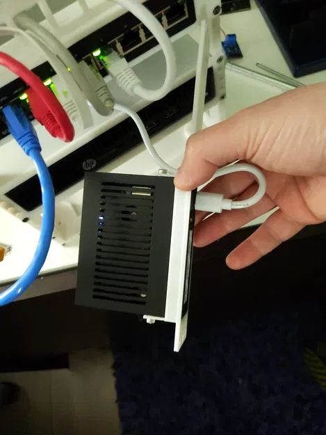 Giá đỡ mạng 19cm cho thiết bị gia đình và văn phòng - Image 5