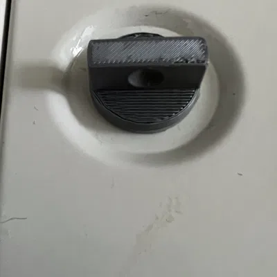 Nút xoay khóa cửa Hager cho tủ điện System 90 SL