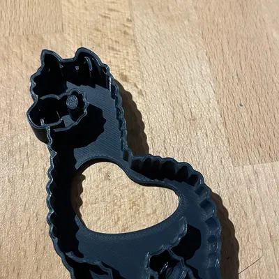 Công cụ tạo hình bánh quy hình lạc đà cho tiệc Giáng Sinh