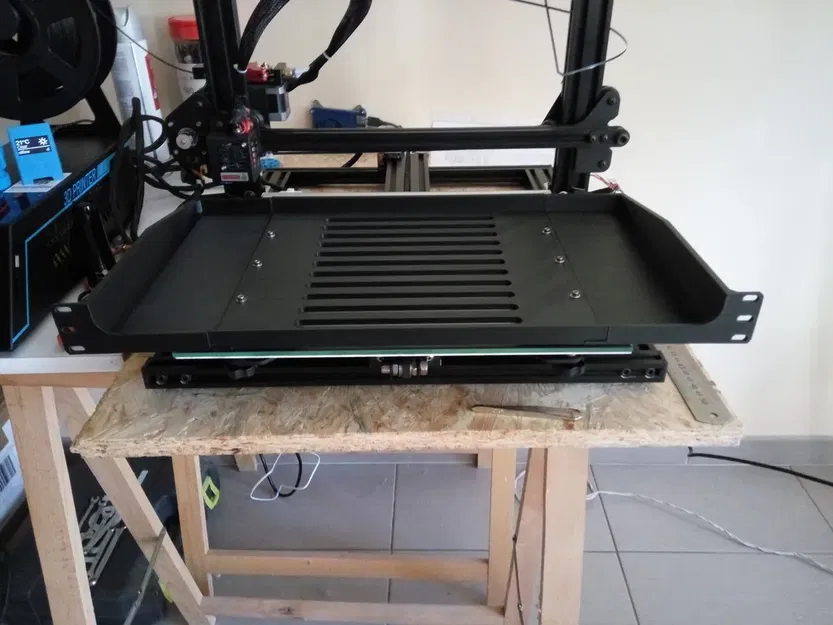 Giá đỡ rack 19" 1U cho modem - Image 3