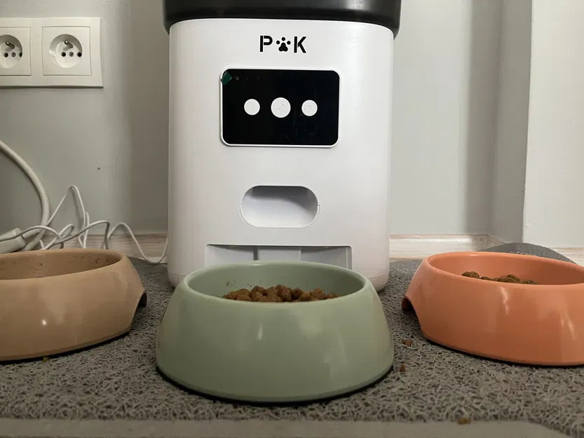 Máy chia thức ăn tự động cho mèo và chó con - Image 2