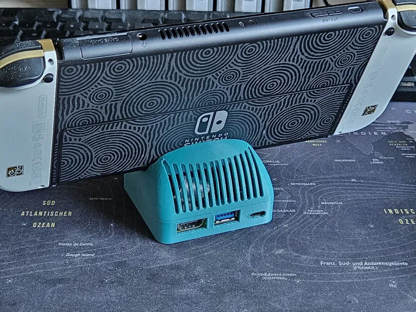 Đế sạc Mini Nintendo Switch với thiết kế gọn gàng - Image 2