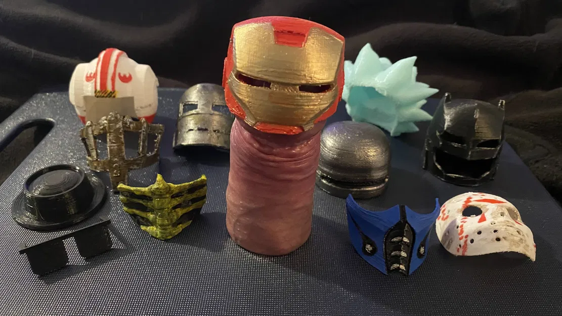 Mũ bảo hiểm NSFW cho nhân vật cosplay và trang phục - Image 2