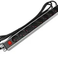 Bộ phân phối điện 19" cho rack BOWI với đồng hồ đo Keweisi - Thumbnail 1