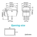 Bộ phân phối điện 19" cho rack BOWI với đồng hồ đo Keweisi - Thumbnail 7