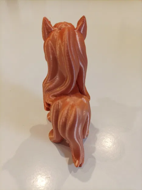 Ngựa con dễ thương màu vàng hồng - Image 7