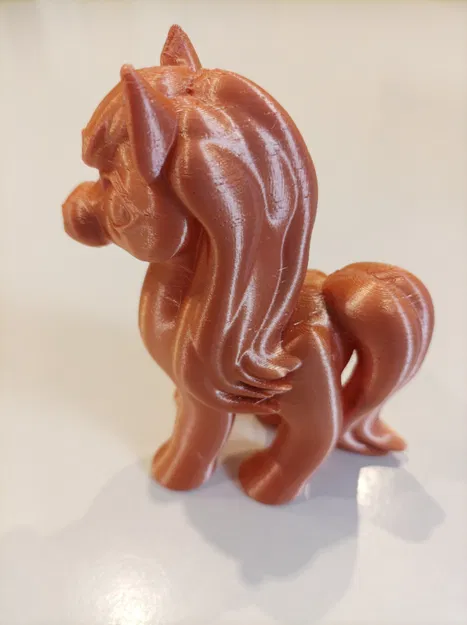 Ngựa con dễ thương màu vàng hồng - Image 8