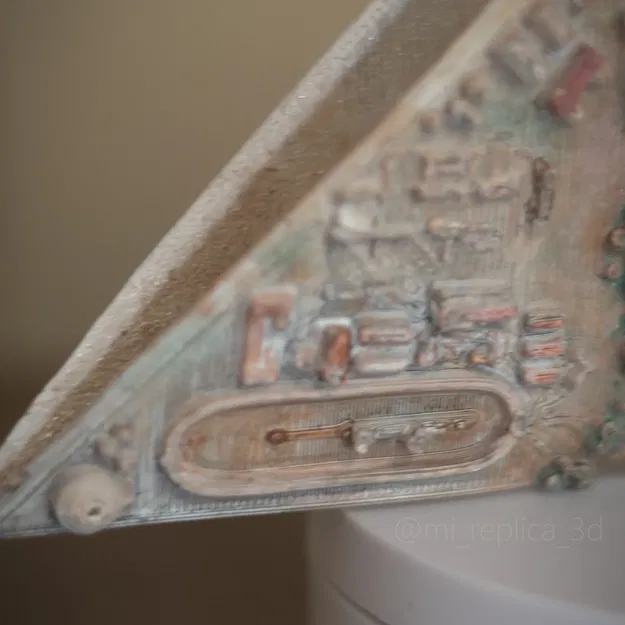 Origami chim giấy thành phố cổ in 3D - Image 7