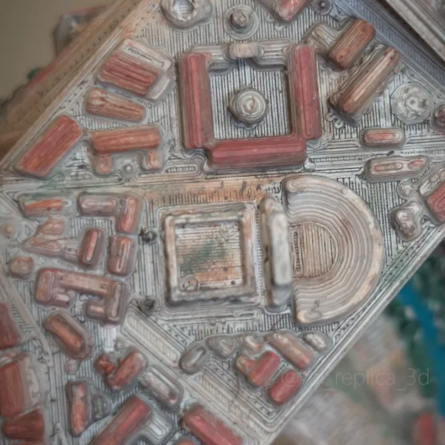 Origami chim giấy thành phố cổ in 3D - Image 8