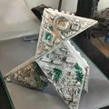 Origami chim giấy thành phố cổ in 3D - Thumbnail 10