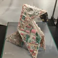 Origami chim giấy thành phố cổ in 3D - Thumbnail 11