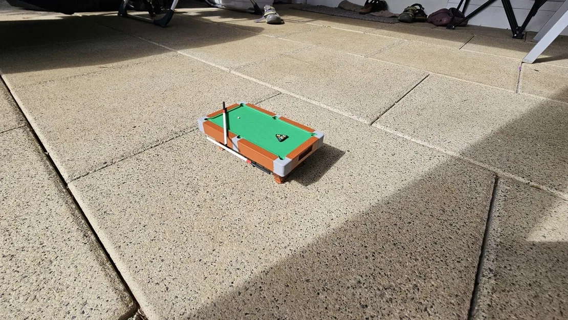 Bàn bi-a mini cho trang trí và mô hình hóa - Image 2