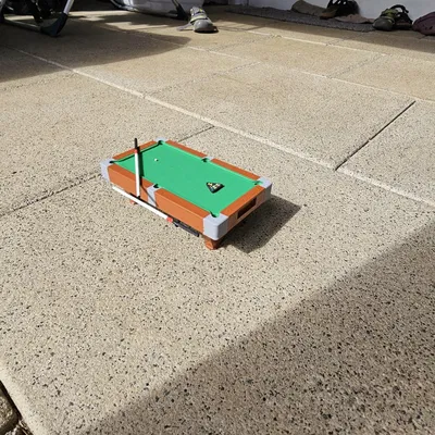 Bàn bi-a mini cho trang trí và mô hình hóa