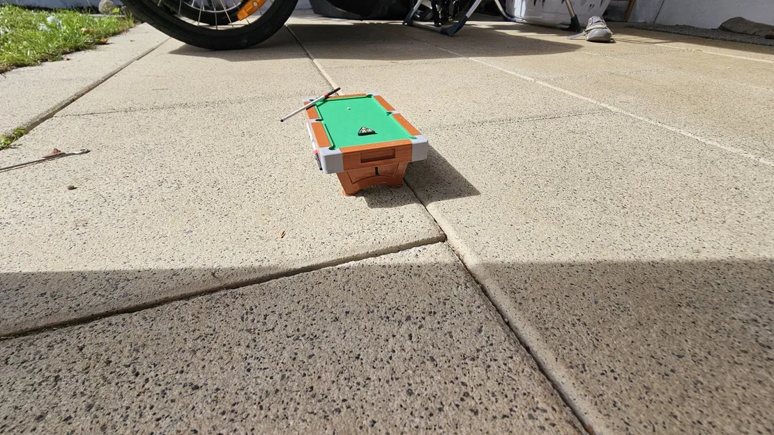 Bàn bi-a mini cho trang trí và mô hình hóa - Image 3