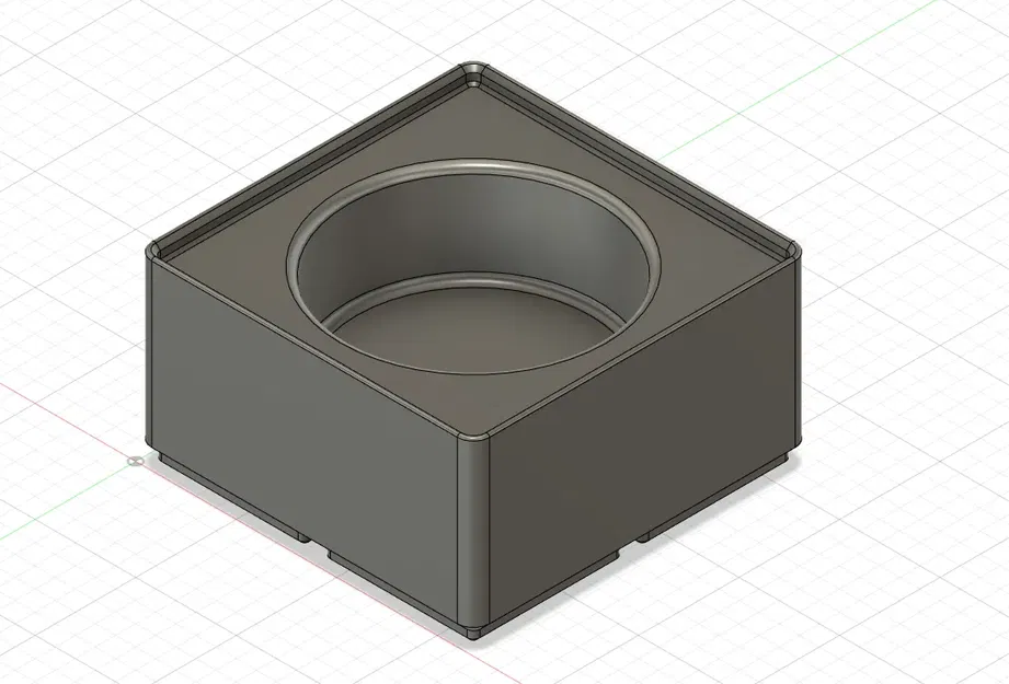 Giá đỡ ống kính Sony E-mount Gridfinity 2x2 - Image 2