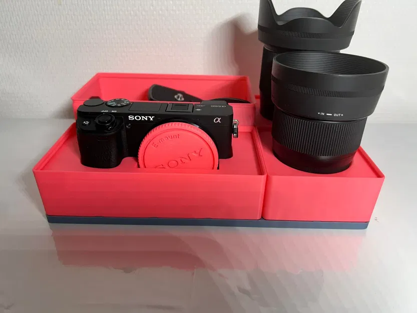 Giá đỡ ống kính Sony E-mount Gridfinity 2x2 - Image 4