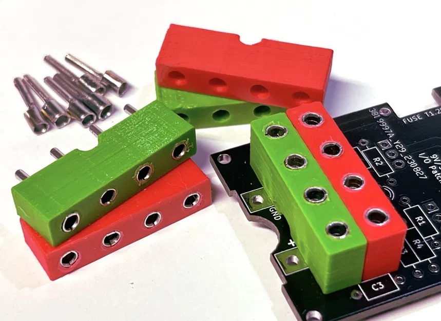 Rail kết nối cho busses 2,6 mm và đầu nối Dupont - Image 1