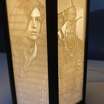 Hộp litophane cho 6 hình ảnh