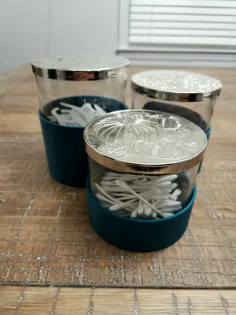 Giá đỡ nến hoặc lọ 3 tầng cho phòng tắm - Image 1