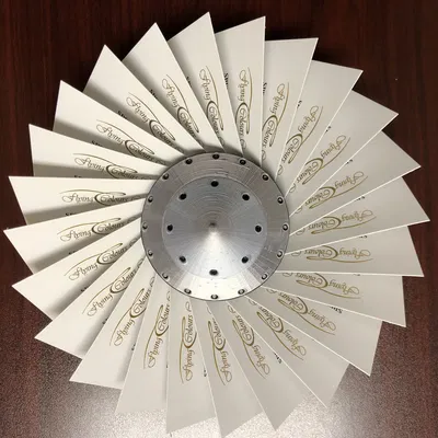 Biểu tượng quạt turbine thẻ doanh nghiệp CF-34