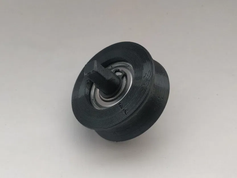 Giá đỡ cuộn filament yên tĩnh cho Prusa i3 MK3 với vòng bi và lốp - Image 3