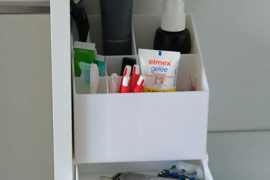 Giá đỡ tổ chức nhỏ cho tủ gương phòng tắm - Image 2