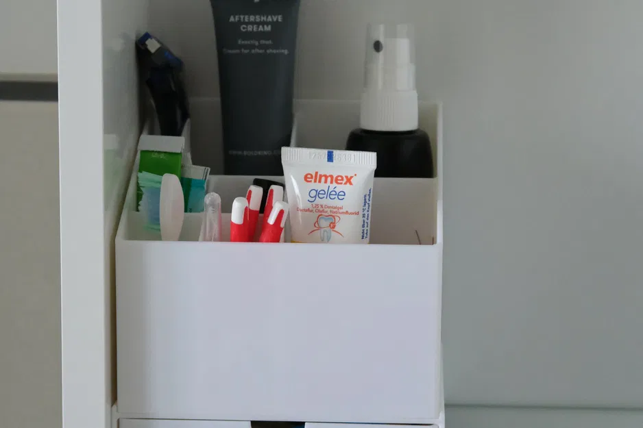 Giá đỡ tổ chức nhỏ cho tủ gương phòng tắm - Image 4