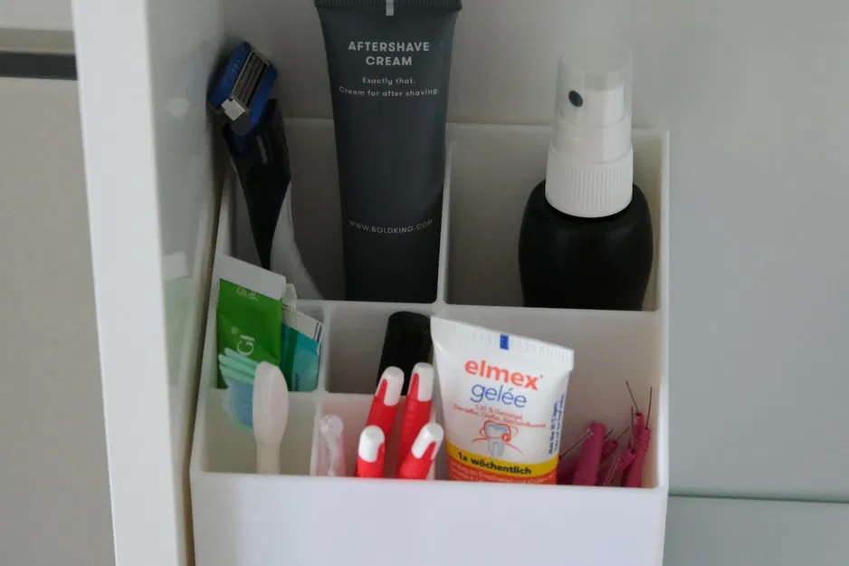 Giá đỡ tổ chức nhỏ cho tủ gương phòng tắm - Image 5