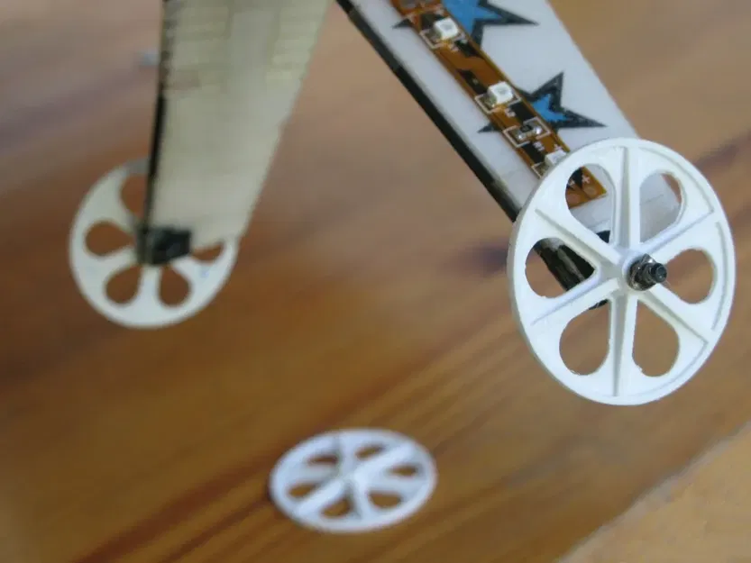 Bánh xe thay thế cho R/C Slowflyer / Shockflyer tùy chỉnh - Image 3