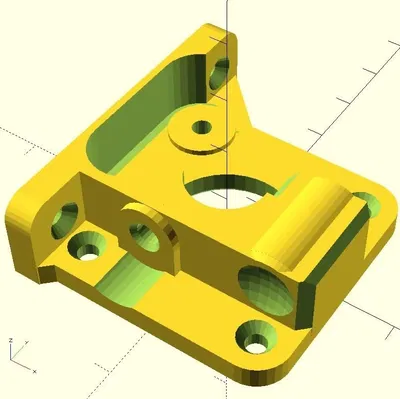 Khối đùn NEMA17 trực tiếp, có lò xo, tương thích Replicator 2X