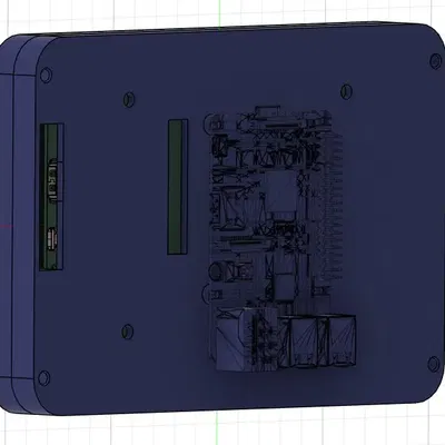 Bìa màn hình 7 inch cho Raspberry Pi