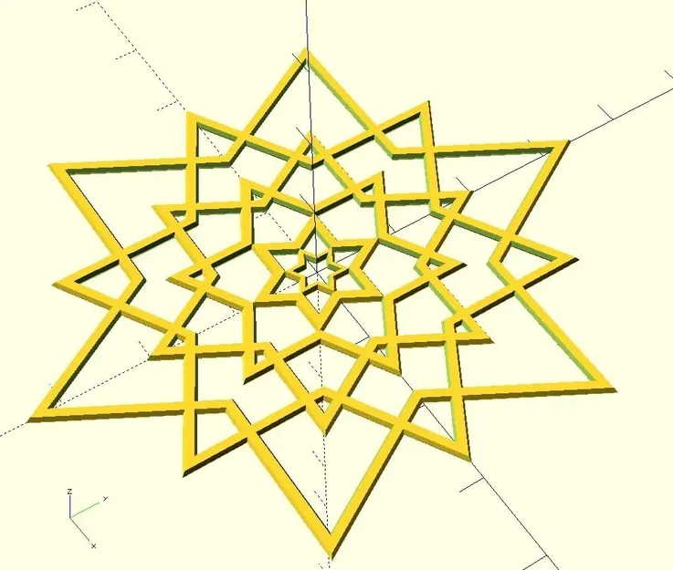 Ngôi sao phẳng tùy chỉnh với đuôi sao chổi cho trang trí Giáng ... - Image 6