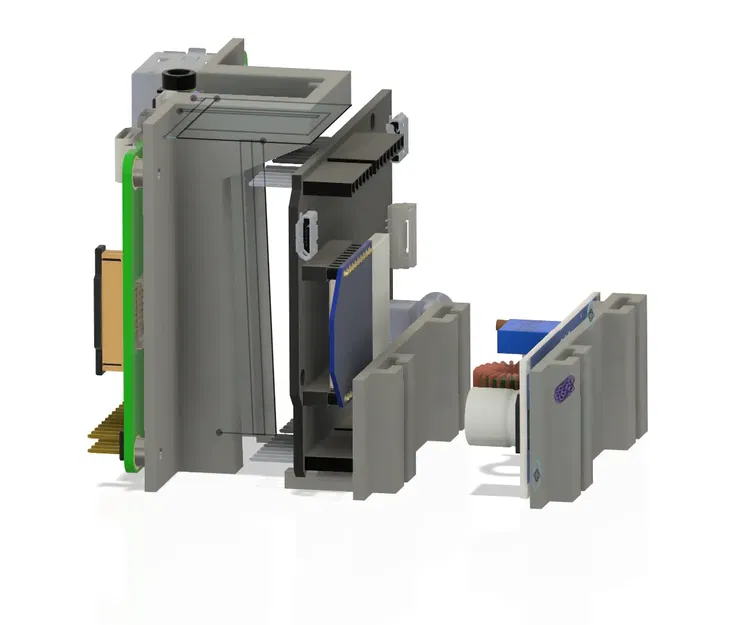 Giá đỡ in được cho phiên bản Openmower Mowgli - Image 1