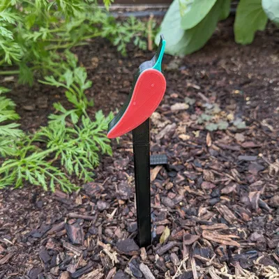 Biển đánh dấu rau quả ớt cho vườn rau