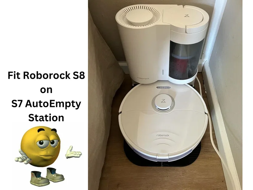Bộ chuyển đổi tự động Roborock cho S8 từ trạm S7 - Image 1